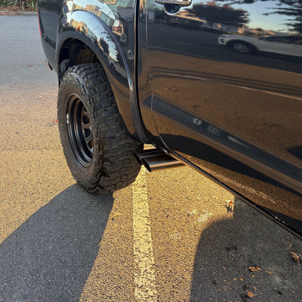 Toyota Hilux N70 3" Shotgun Tip Side Exit