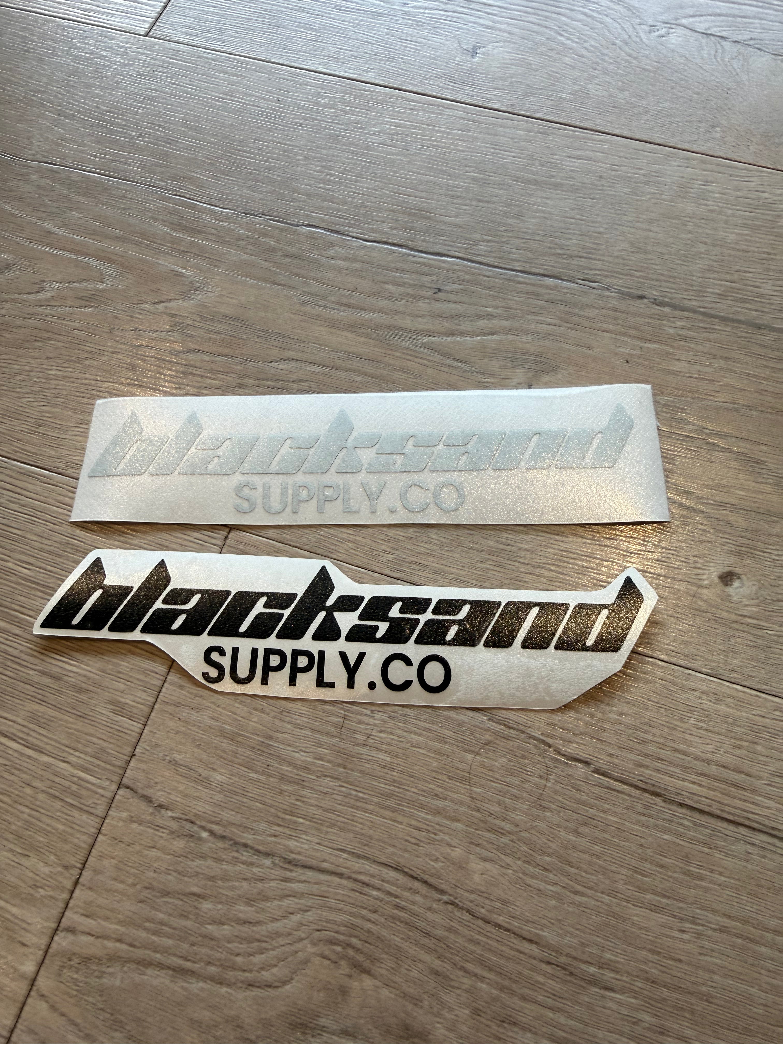 BlackSand Small Vinyl Stickers