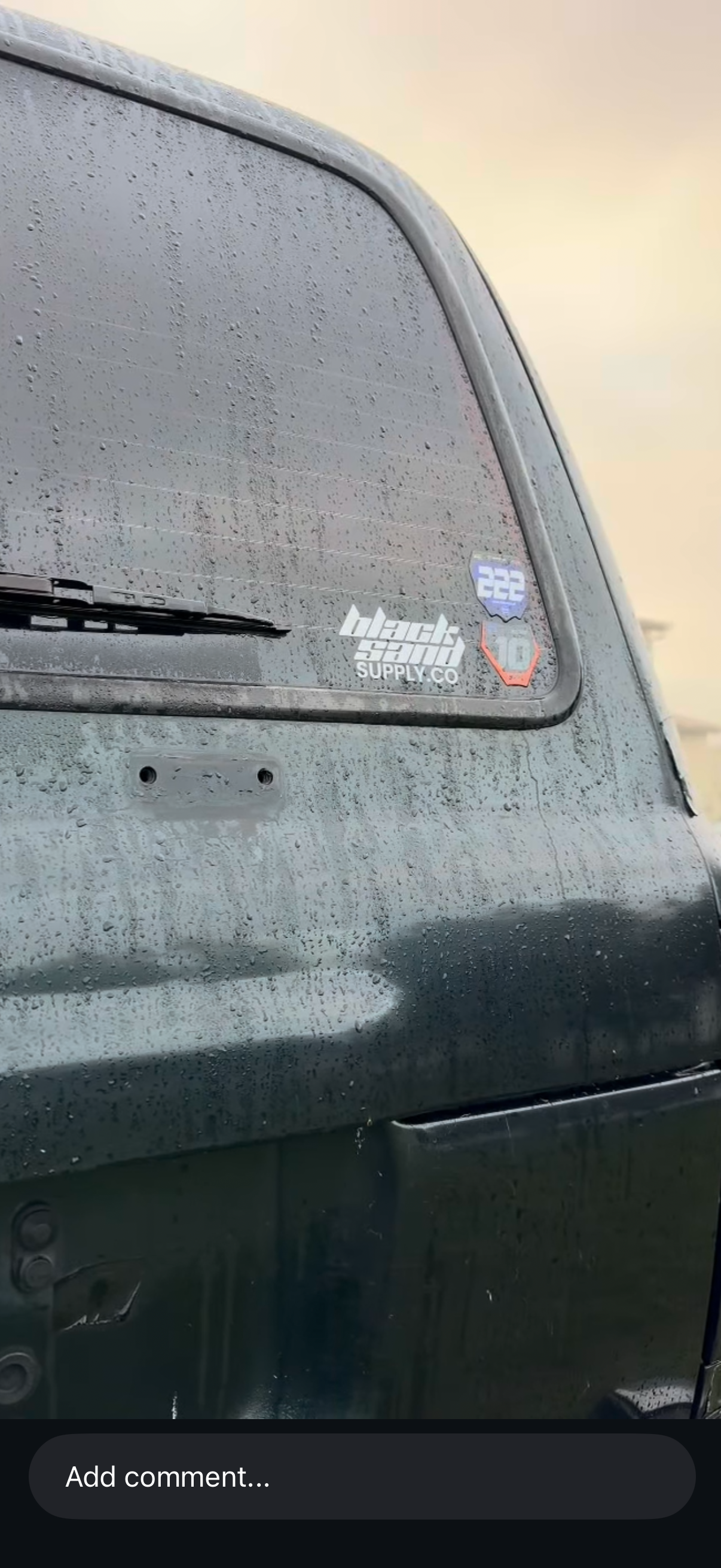 BlackSand Small Vinyl Stickers