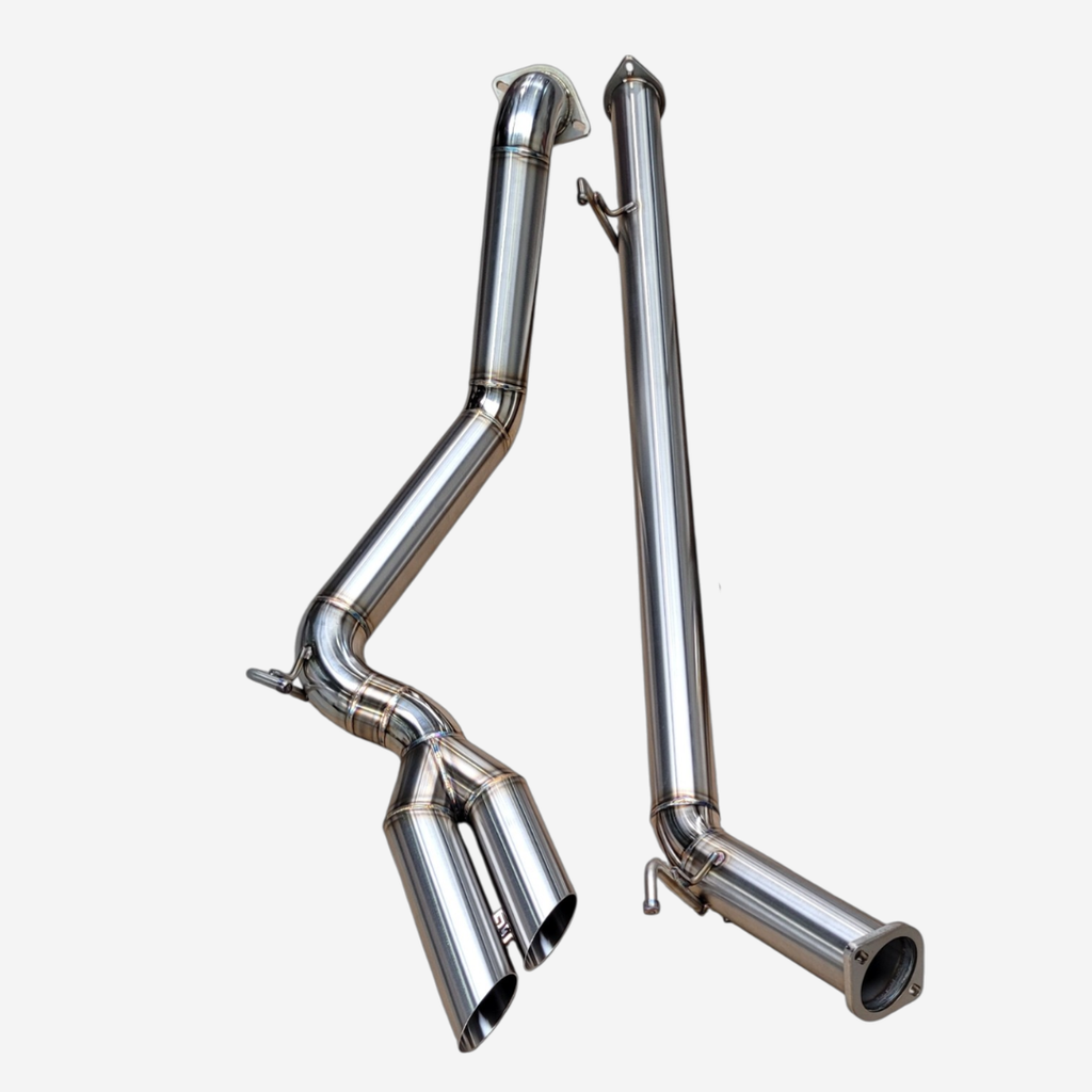 UltraFlow Series - Toyota Hilux N70 3" Cat Back Exhaust System